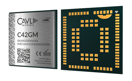 LTE Cat M1/NB1/NB2 C42GM Smart IoT Module 