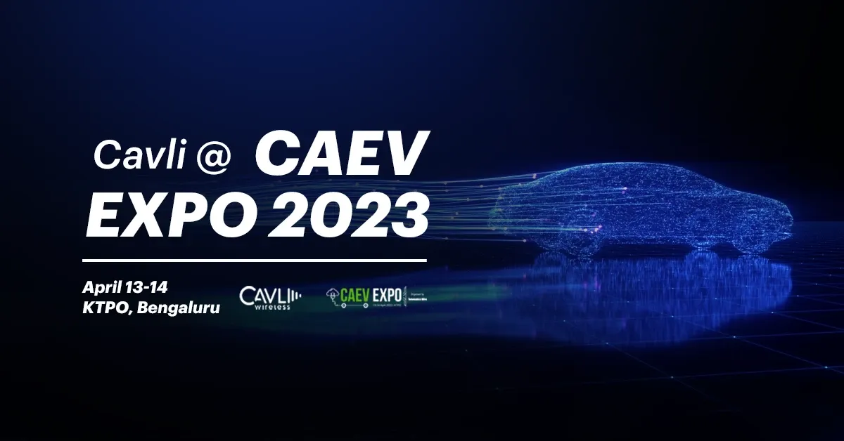 Cavli Wireless at CAEV Expo 2023 