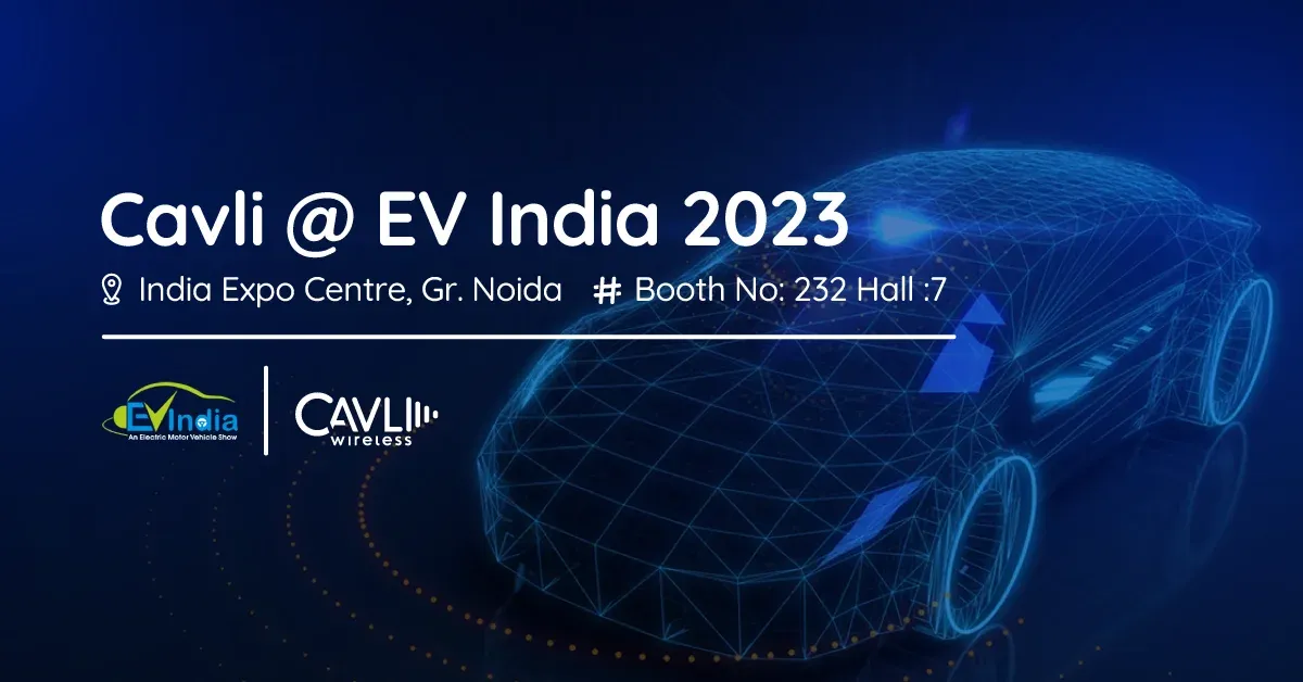 Cavli Wireless to Exhibit at EV India 2023 Expo